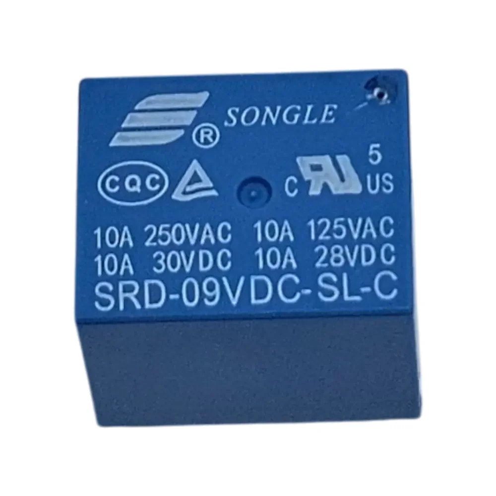 Relevador Relay De 9v 10a Songle 5 Pines Original