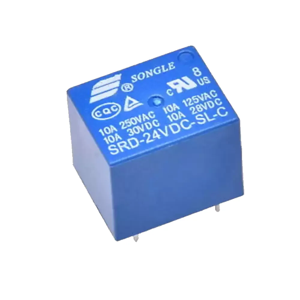 Relevador Relay De 24v 10a Songle 5 Pines