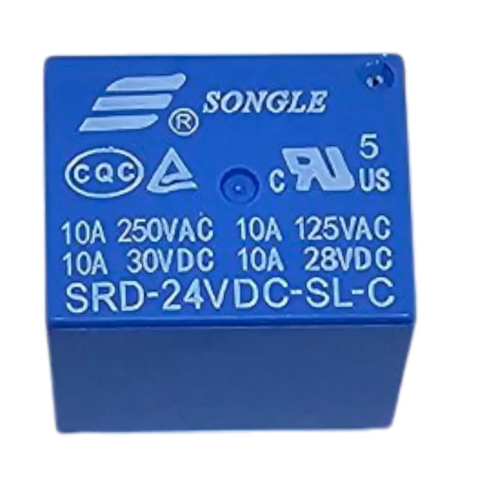 Relevador Relay De 24v 10a Songle 5 Pines Original