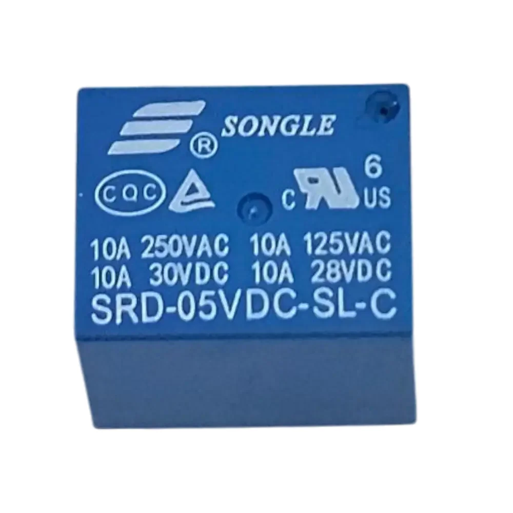Relevador Relay De 5v 10a Songle 5 Pines Original