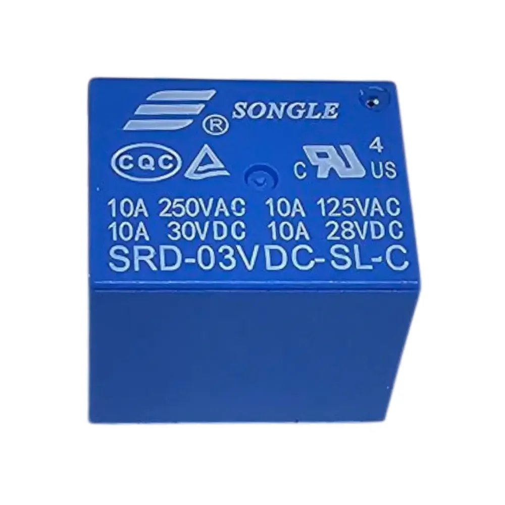 Relevador Relay De 3v 10a Songle 5 Pines Original