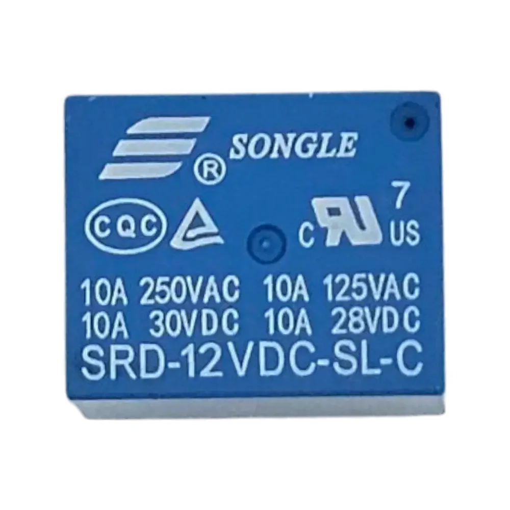 Relevador Relay De 12v 10a Songle 5 Pines Original
