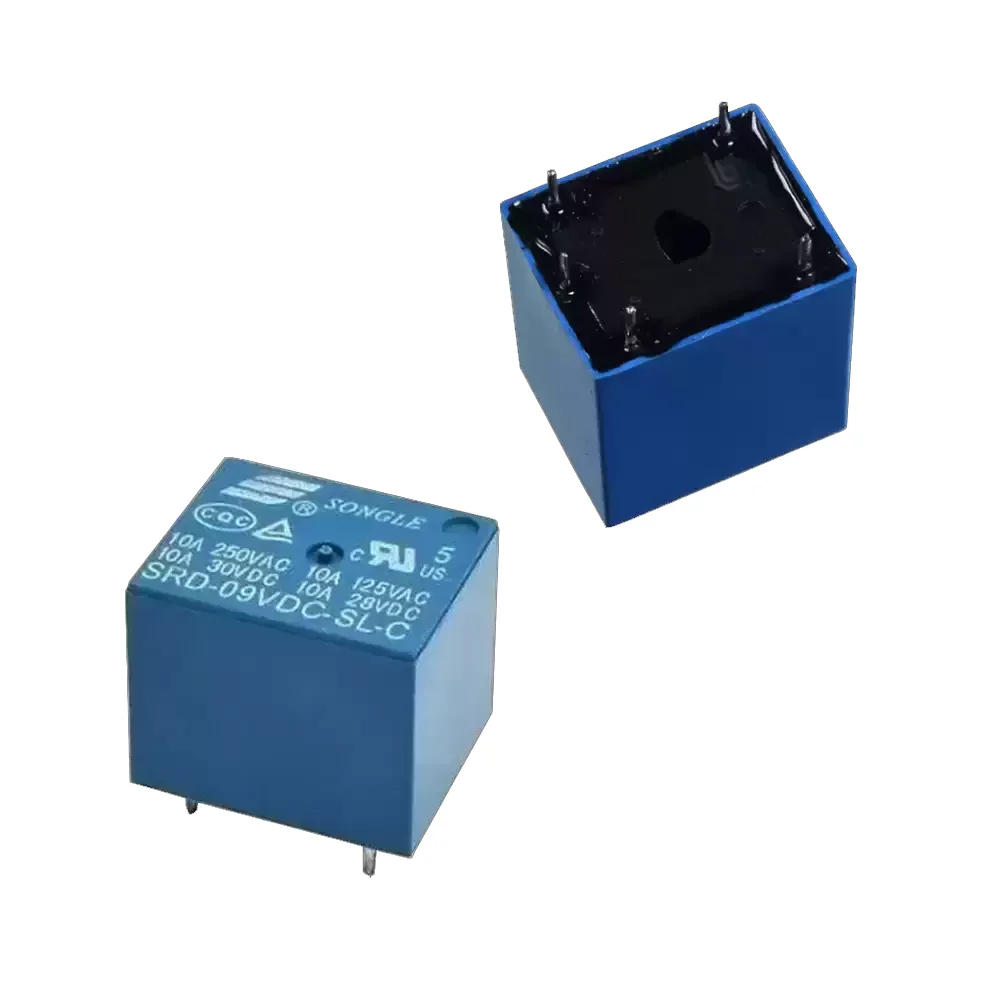 Relevador Relay De 9v 10a Songle 5 Pines