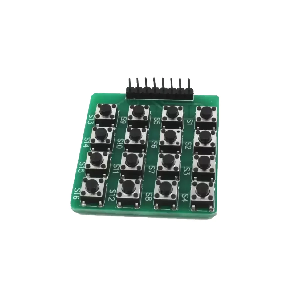 Teclado De 16 Botones 4x4 Mcu