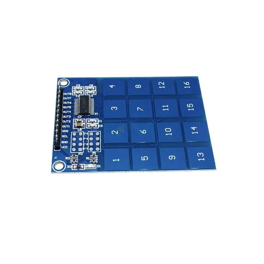 Teclado Touch Capacitivo 4x4 Ttp229 16 Digitos