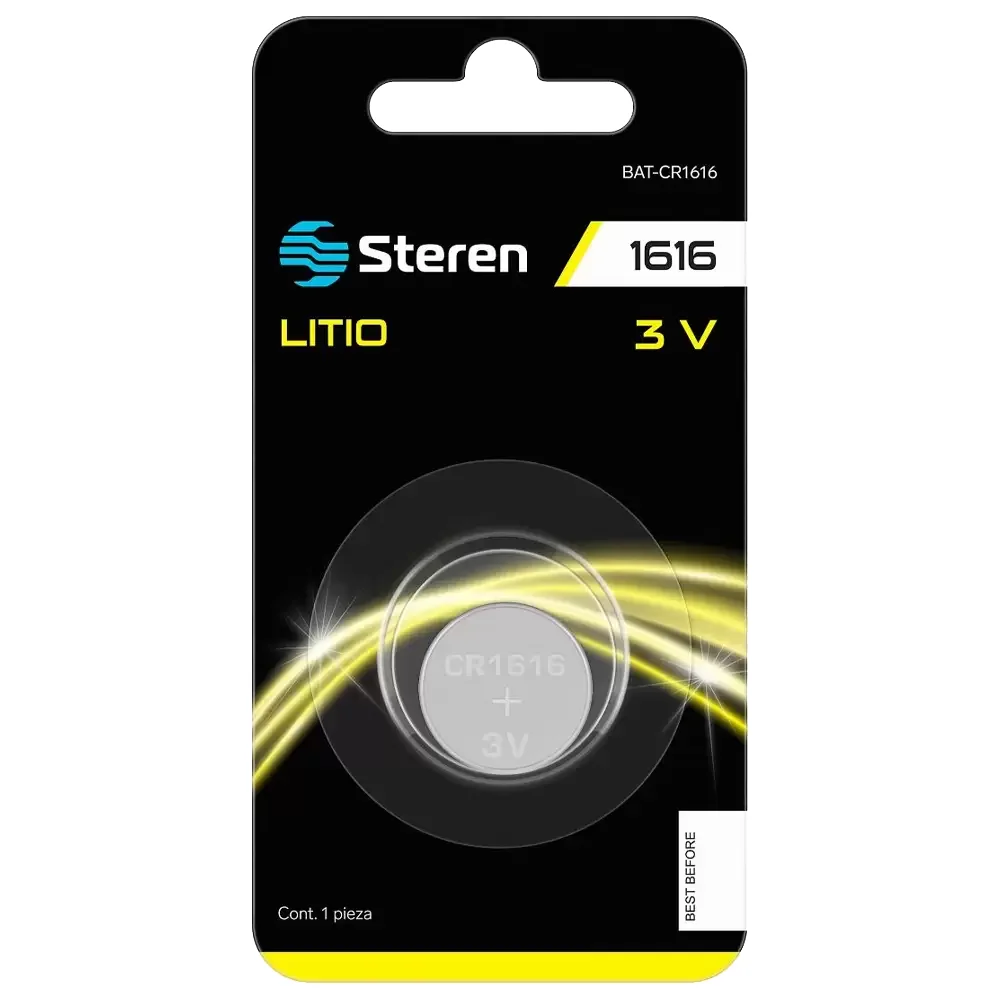 Bateria De Litio 3v Tipo Boton Cr1616