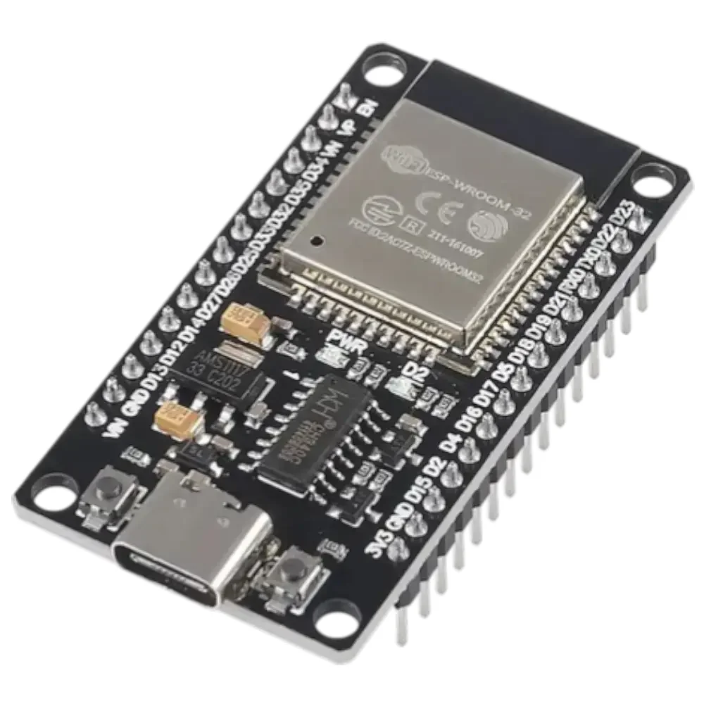 Tarjeta De Desarrollo Esp32 Wroom 32d Wifi Bluetooth 30 Pines Ch340 Usb Tipo C