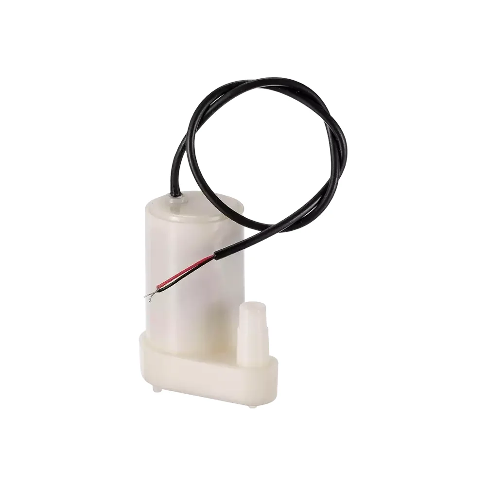 Mini Bomba De Agua Sumergible De 3-6v Blanca 120l/h Vertical