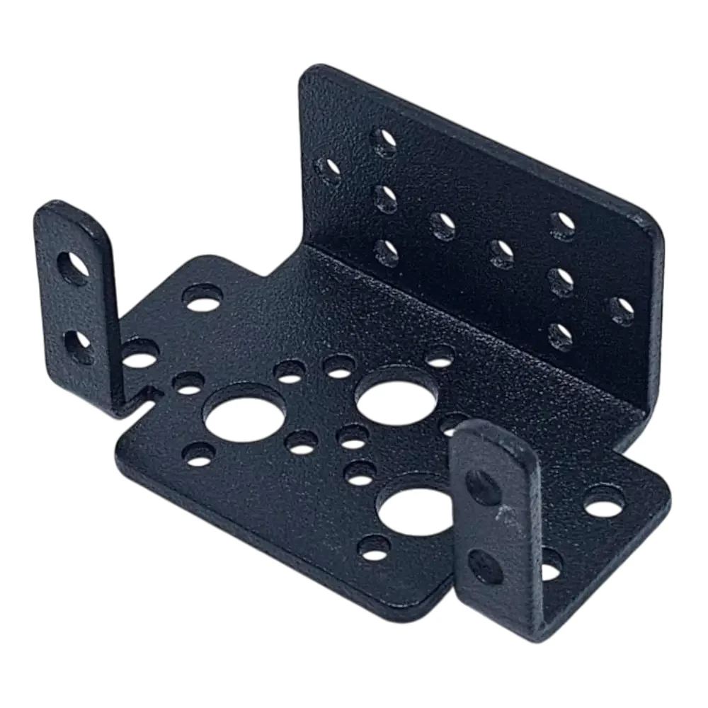 Soporte De Aluminio Multiusos Para Servo O Brazo Robotico 56x37x25.5mm