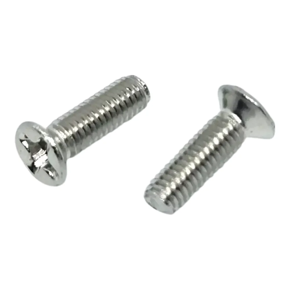 Tornillo M3 Cruz 3x10mm Cabeza Plana