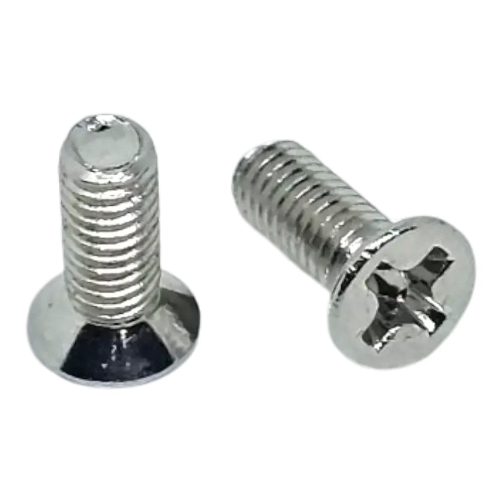 Tornillo M3 Cruz 3x8mm Cabeza Plana 8mm De Largo