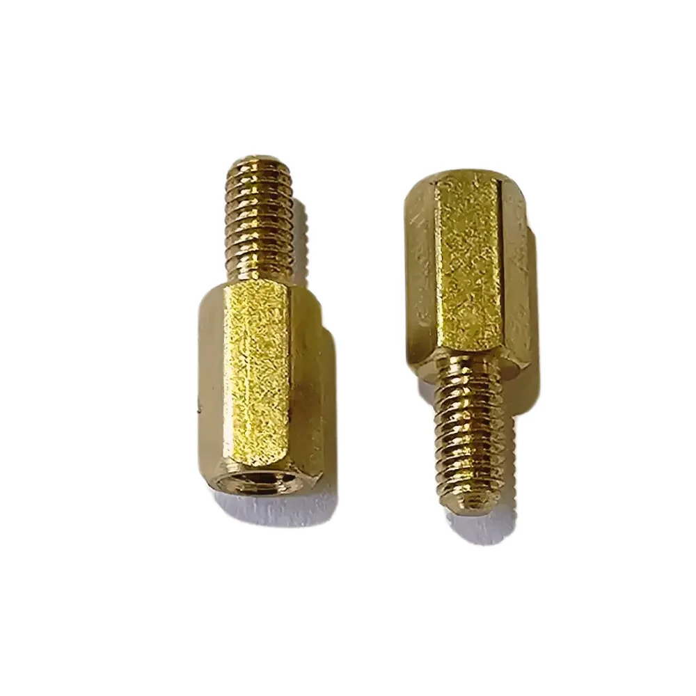 Espaciador De Laton M3x8+6 Mm Macho-hembra