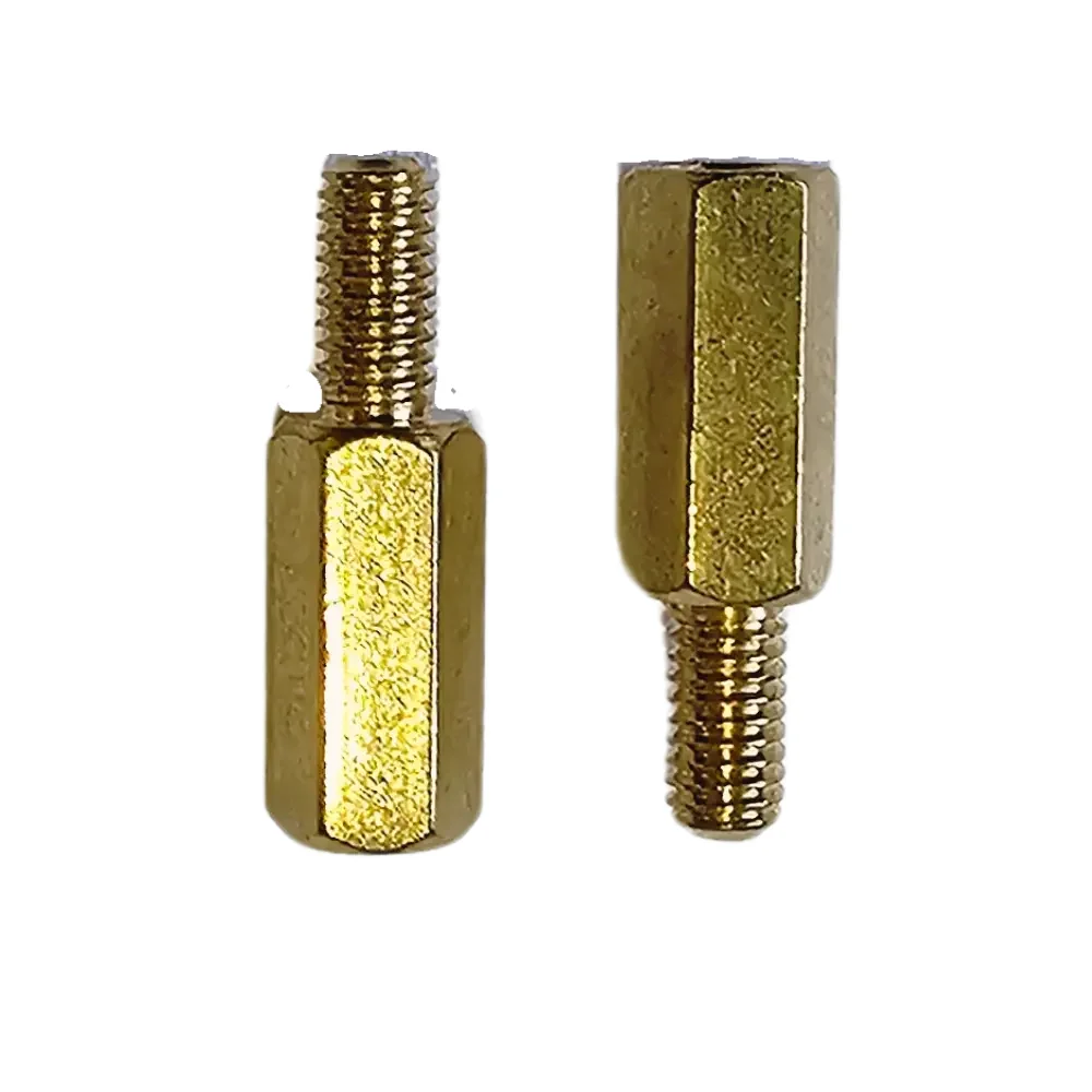 Espaciador De Laton M3x10+6 Mm Macho-hembra