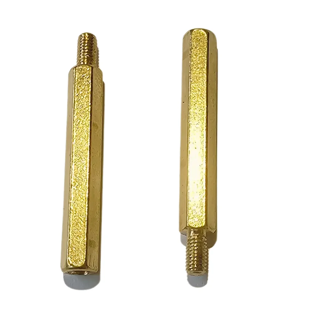 Espaciador De Laton M3x30+6 Mm Macho-hembra