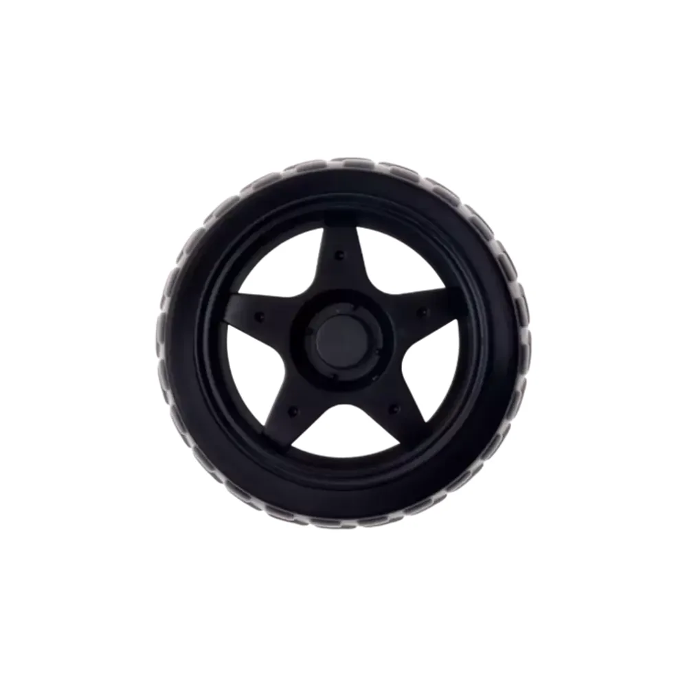 Llanta Para Motorreductor Negra Economica