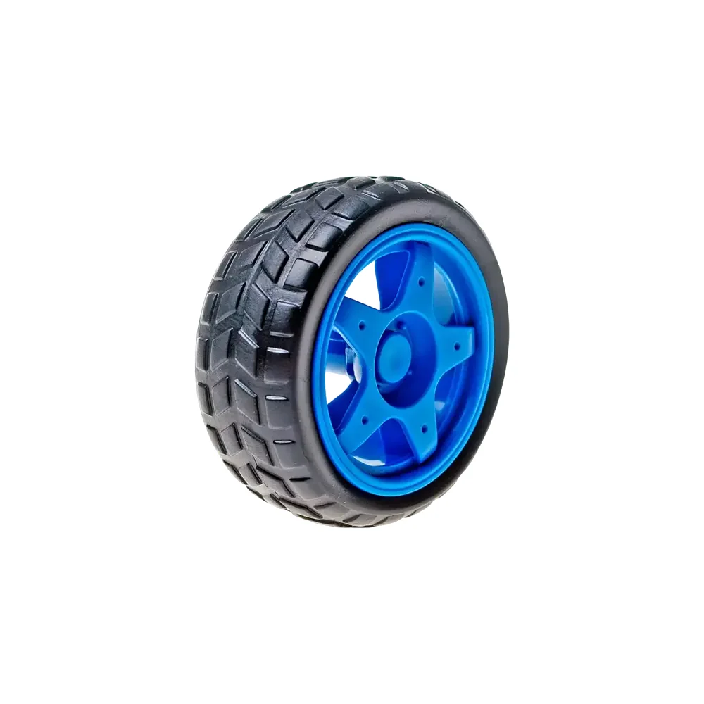 Llanta Para Motorreductor Azul Economica