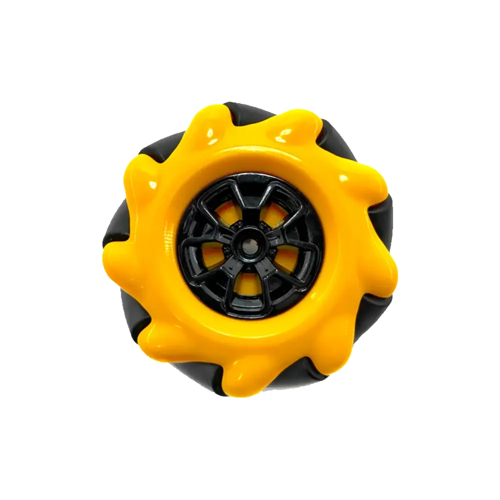 Llanta Omnidireccional Mecanum Para Motorreductor De Lado Izquierdo