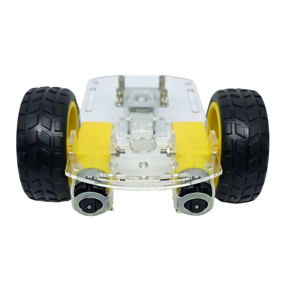 Mini Chasis Rueda Loca De 3 Llantas 13x7.5cm 2wd