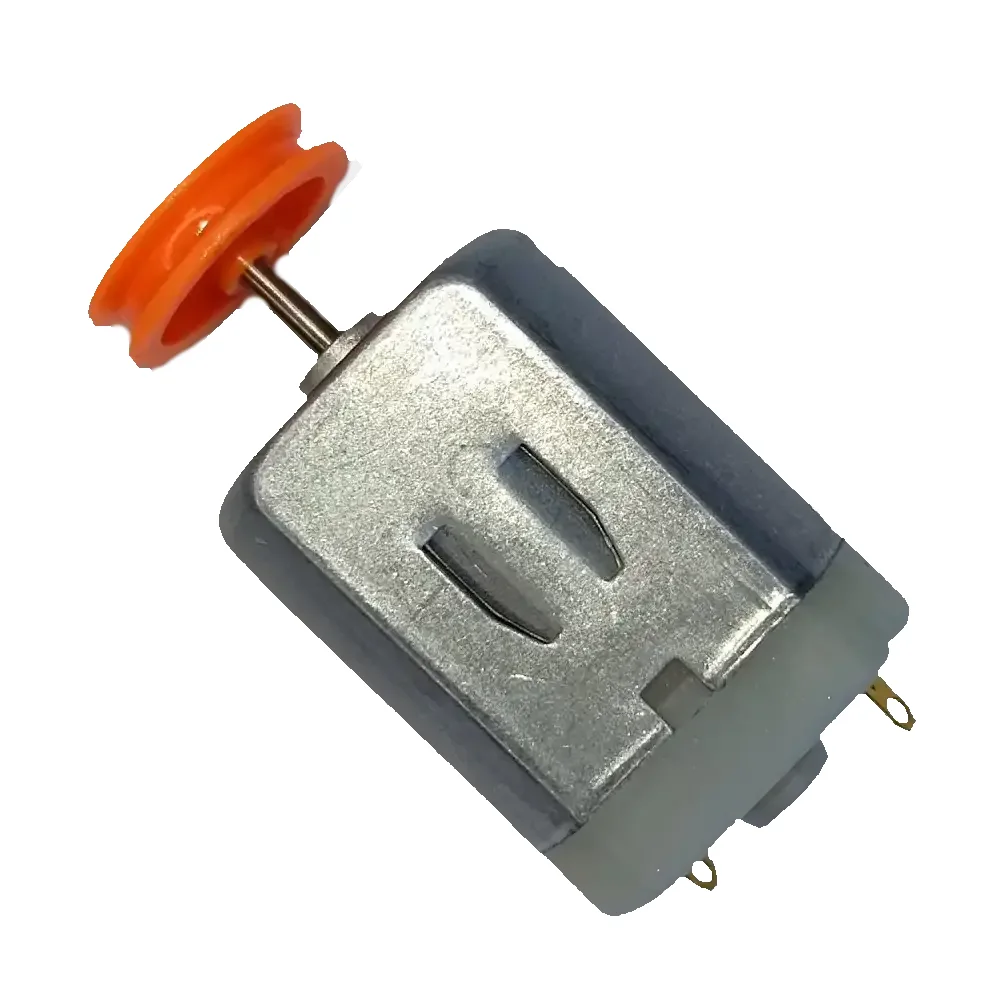Motor 12v Dc Con Polea De 17 Mm 5300 Rpm