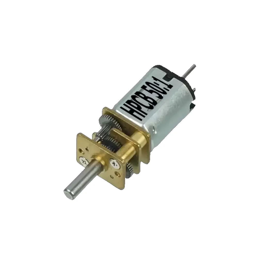 Micromotorreductor 50:1 Eje Extendido 6v Hpcb Pololu 650 Rpm N20