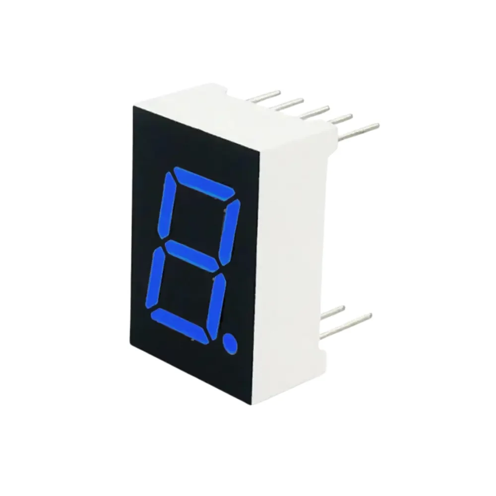 Display De 7 Segmentos ánodo Azul