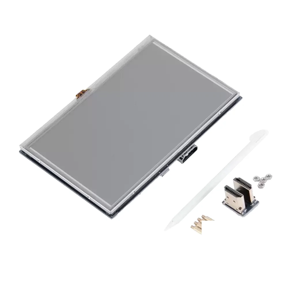 Pantalla Tactil Lcd Display 5" 800x480 Xpt2046 Hdmi Para Raspberry Con Lapiz Optico