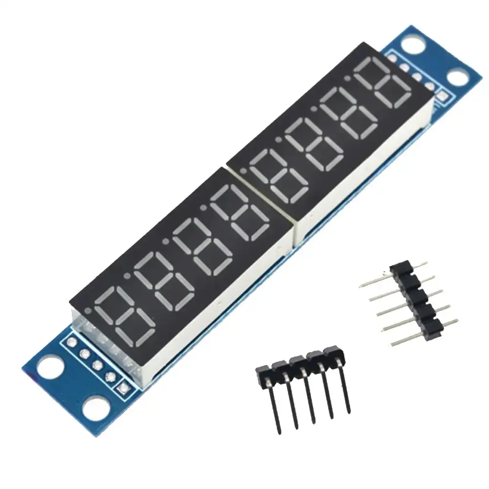 Modulo Display De 7 Segmentos 8 Digitos Con Driver Max7219