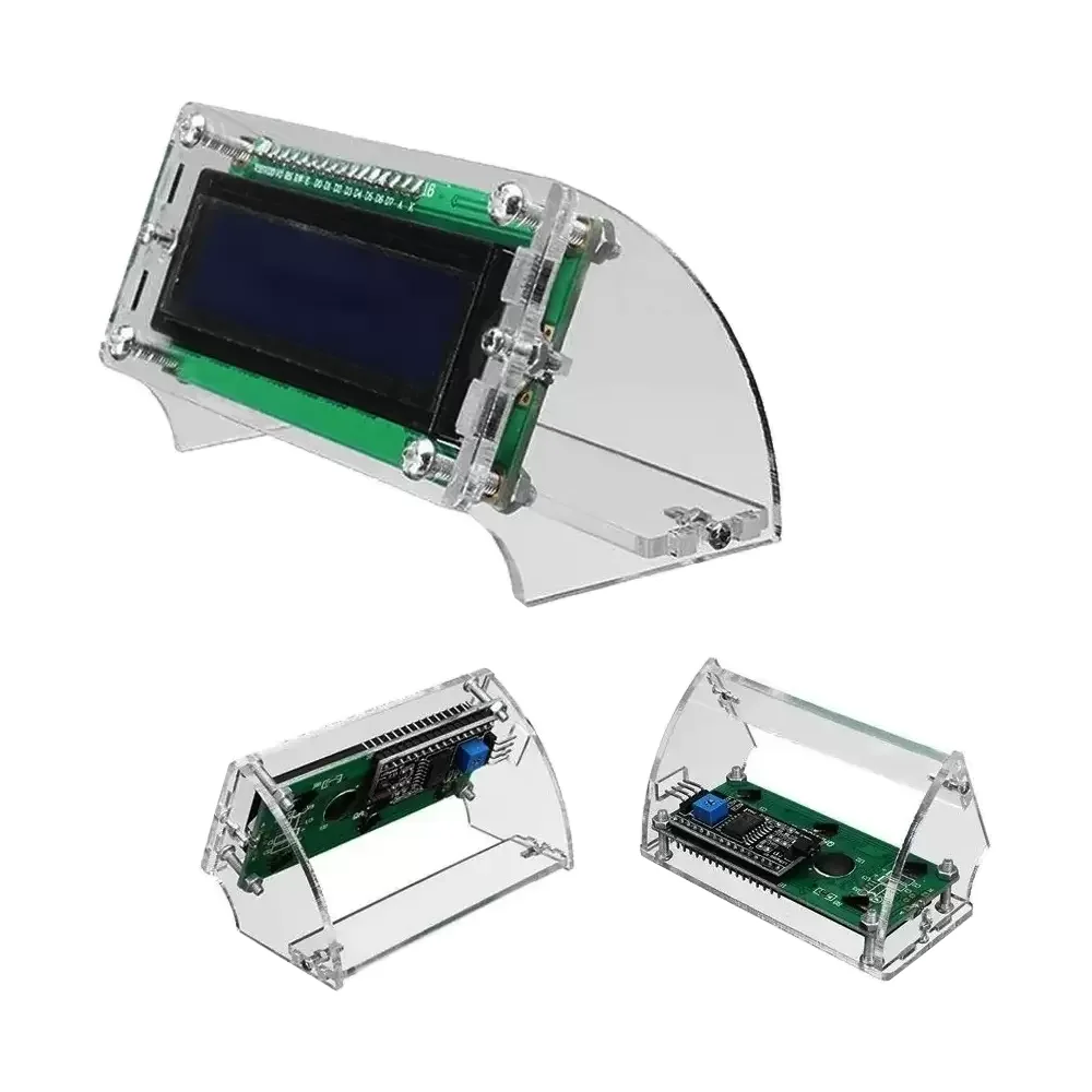 Case Protector Soporte De Acrilico Para Lcd20x4