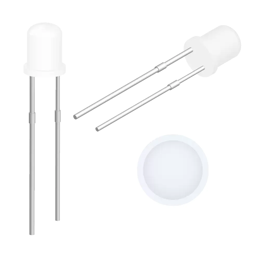 Led Ultrabrillante Blanco De 3mm